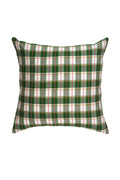 Archive NY San Andres Gingham Green Square Pillow