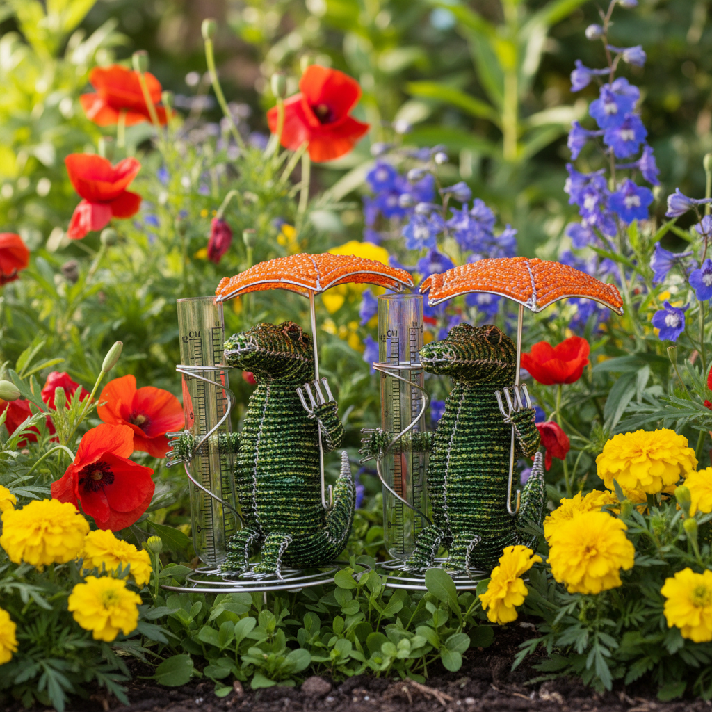 Gator Rain Gauge (Set of 2)