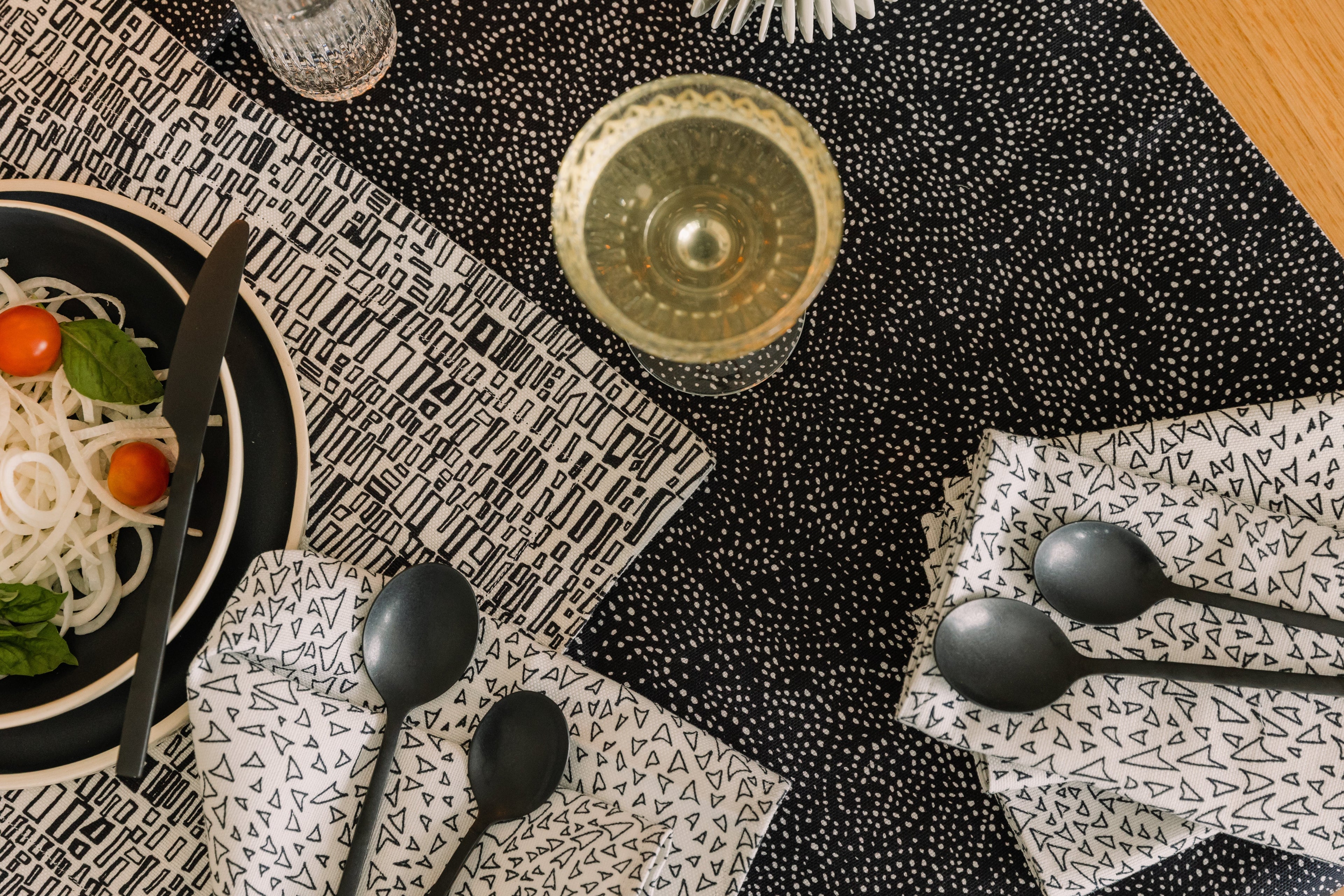 Pair of Basilone in Albatross Cloth Napkins