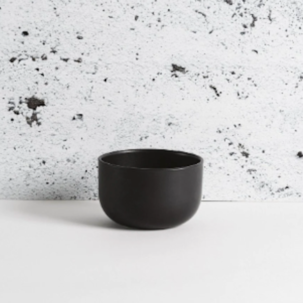 Tunisian Bowl- Matte Black