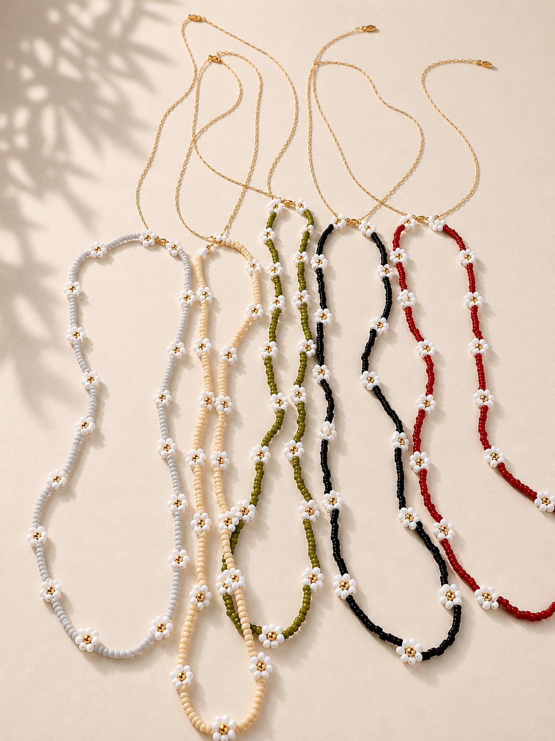 Flora Beaded Necklace