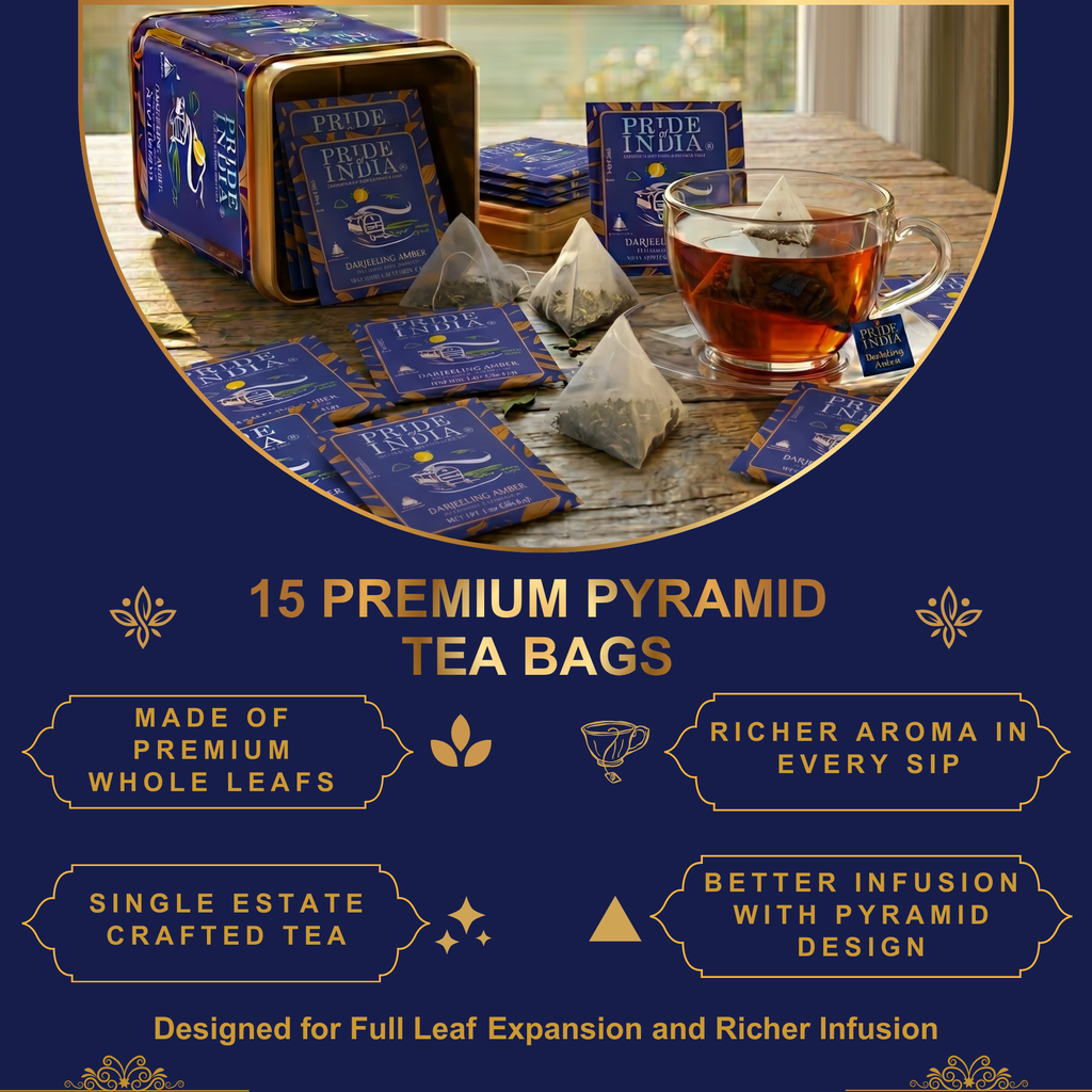 Darjeeling Amber Afternoon Black Tea Bags