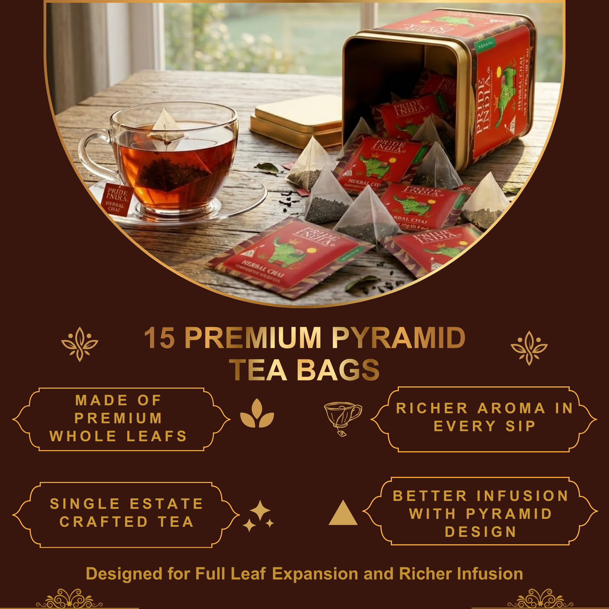 Herbal Spiced Chai/Tea Bags