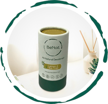 All Natural Plastic-Free Deodorant
