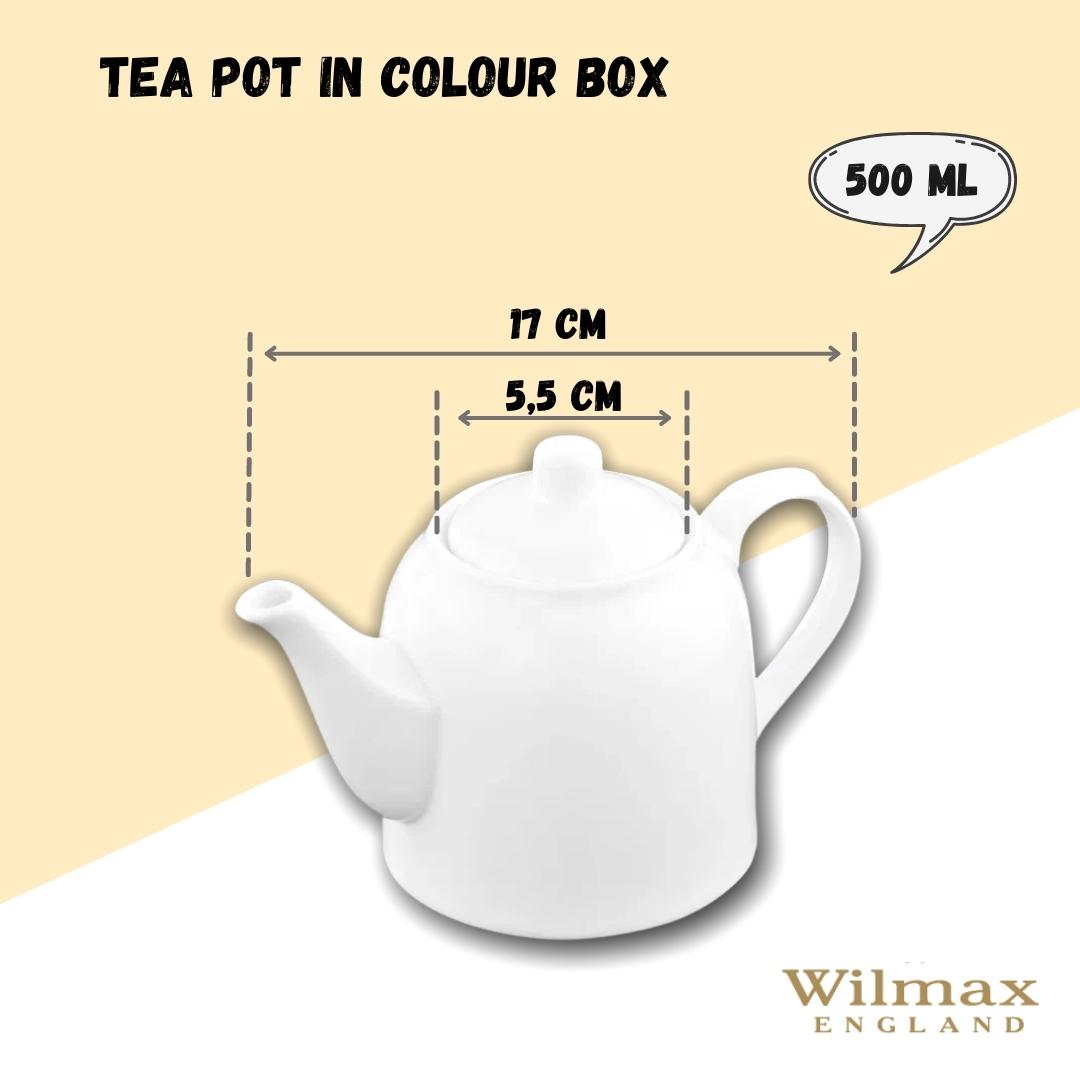 White Teapot (17oz.)