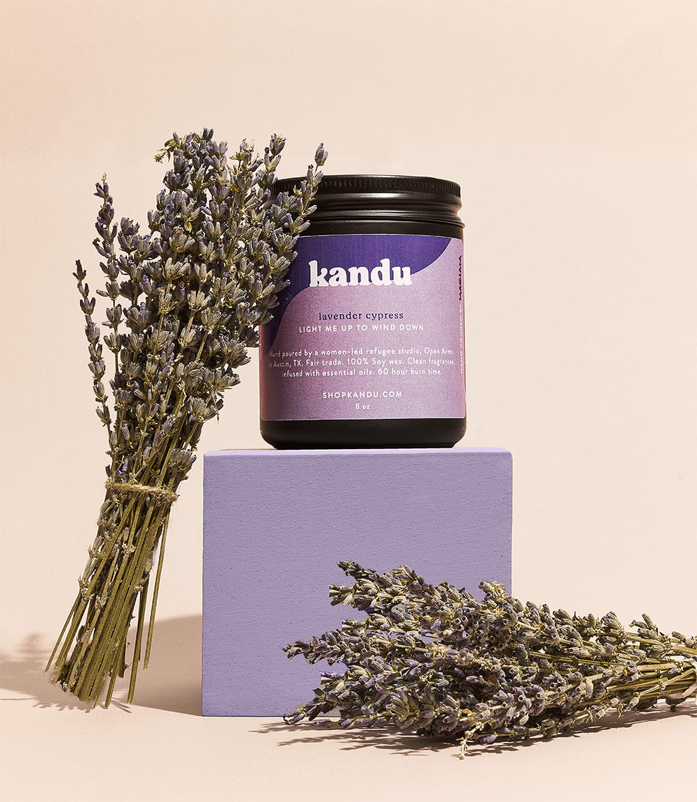 Lavender Cypress Candle (8oz)