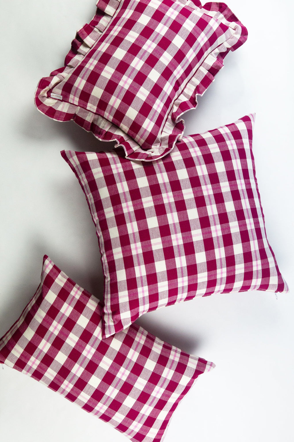 Archive NY Abigail Plaid Lumbar Pillow