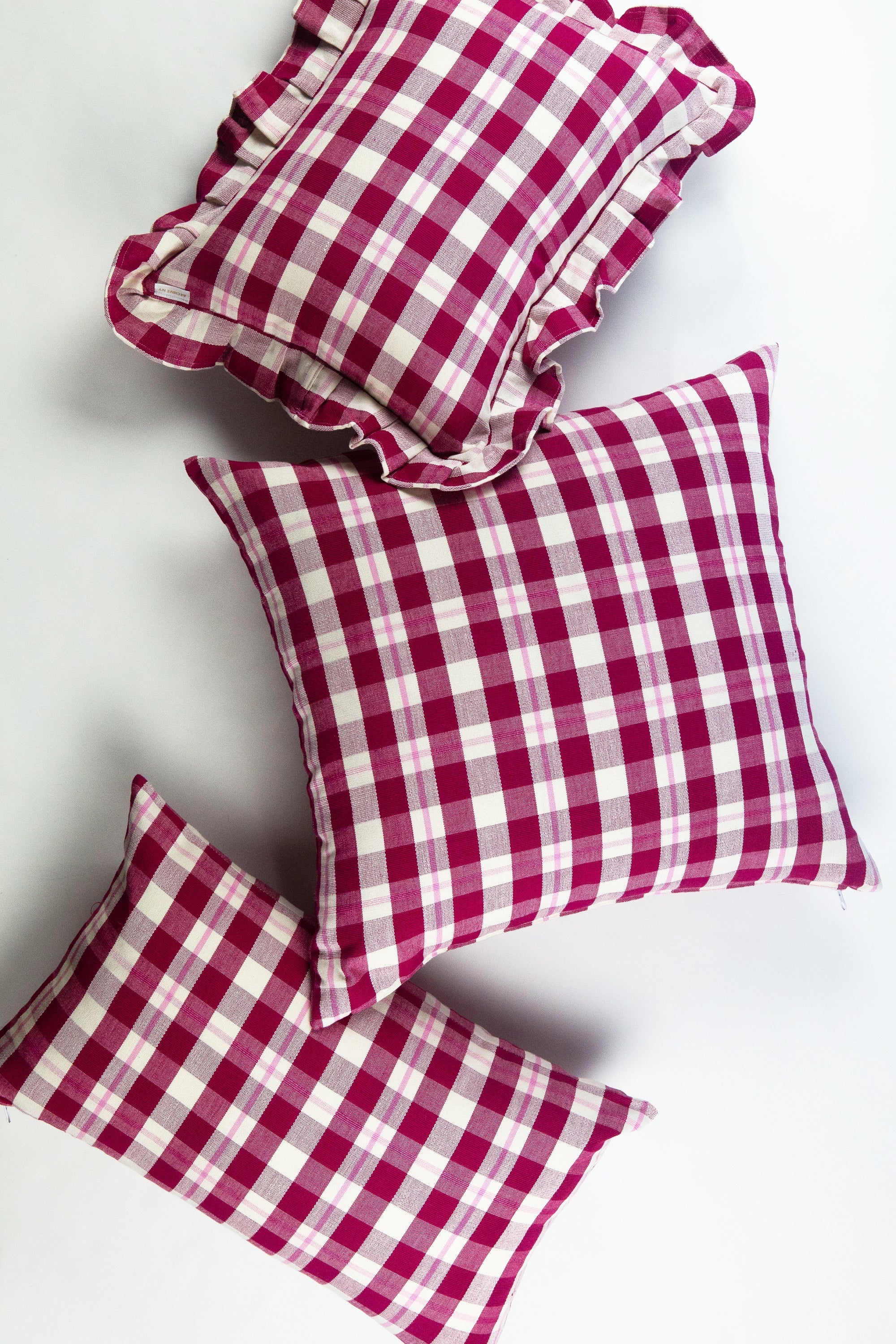 Archive NY Abigail Plaid Lumbar Pillow