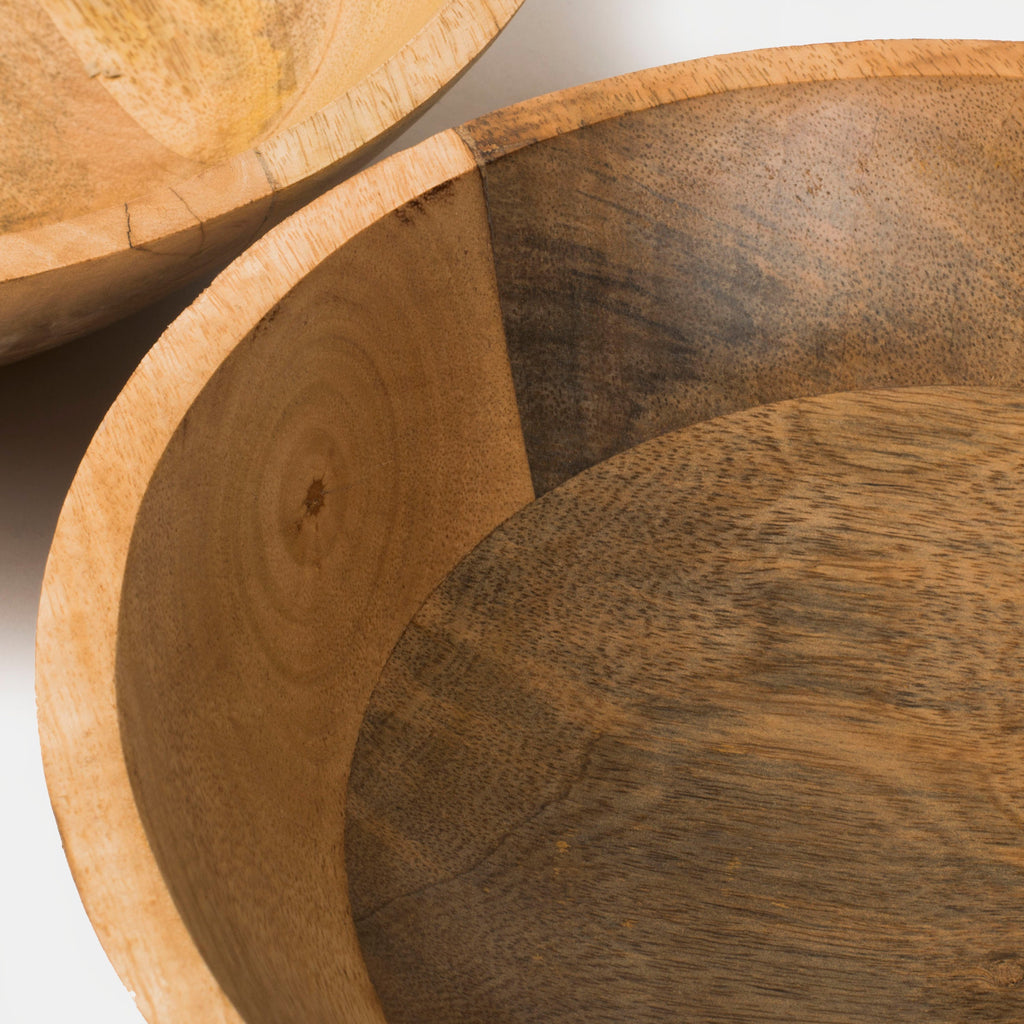 Woodform Stackable Bowls - Natural (Set of 2)