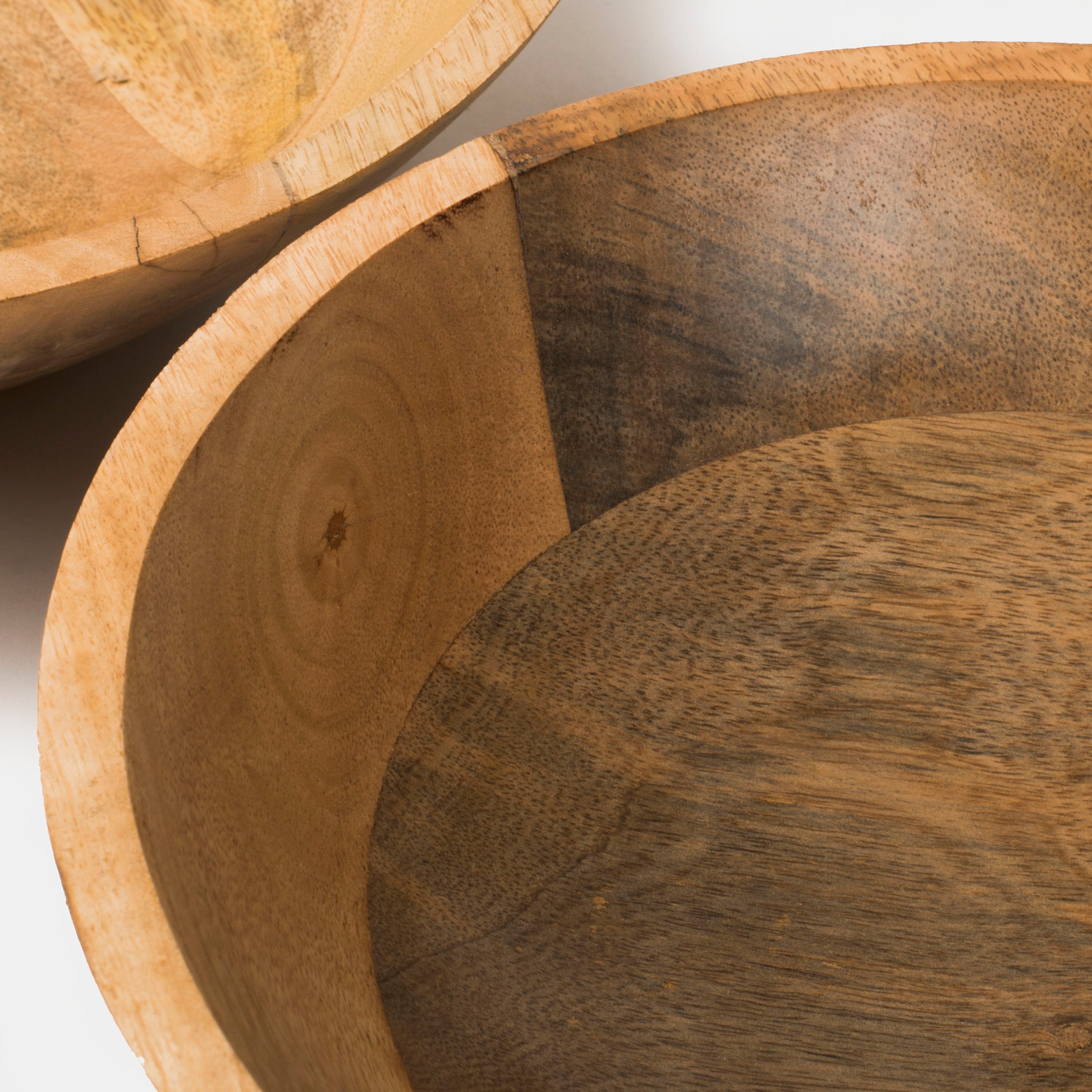 Woodform Stackable Bowls - Natural (Set of 2)