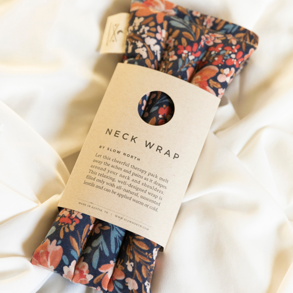Pom Blossom Neck Wrap