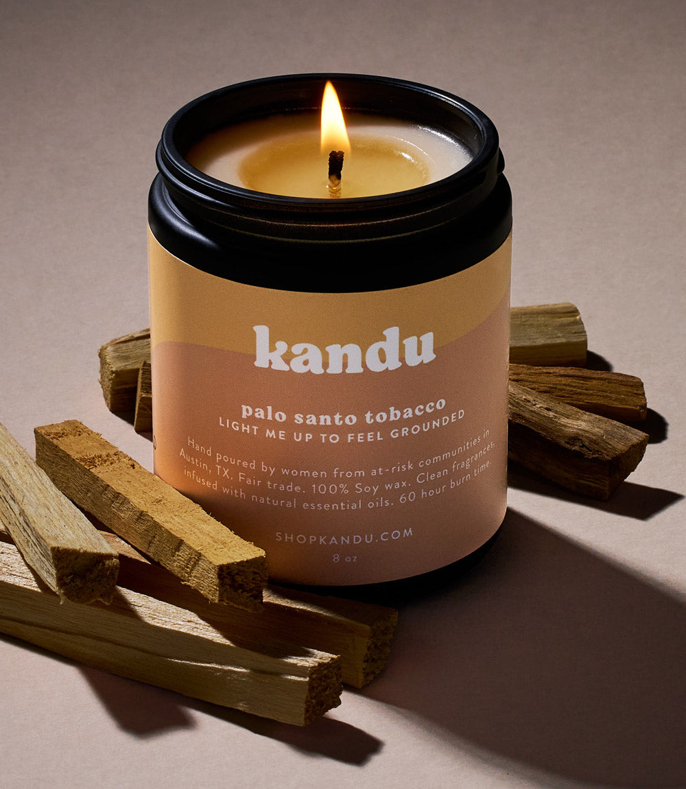 Palo Santo Tobacco Candle (8oz)