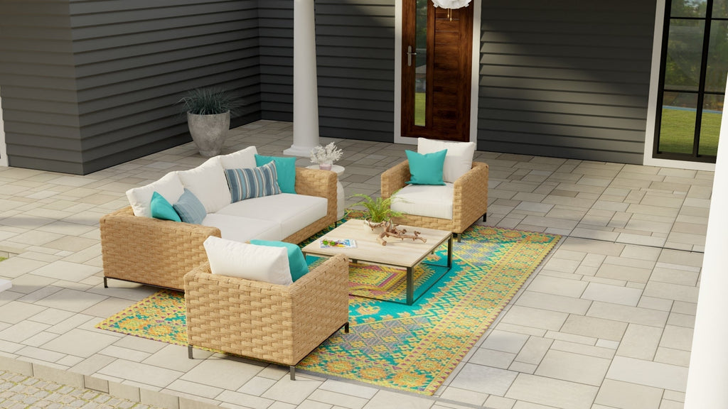 Turkish Aqua Rug
