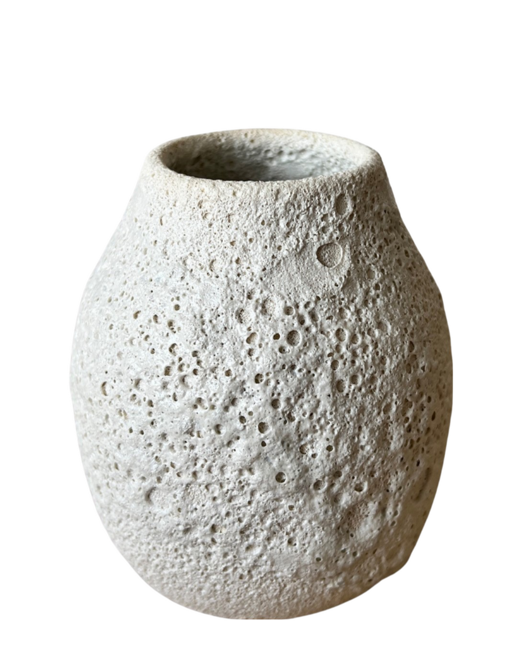 White Crater Vases