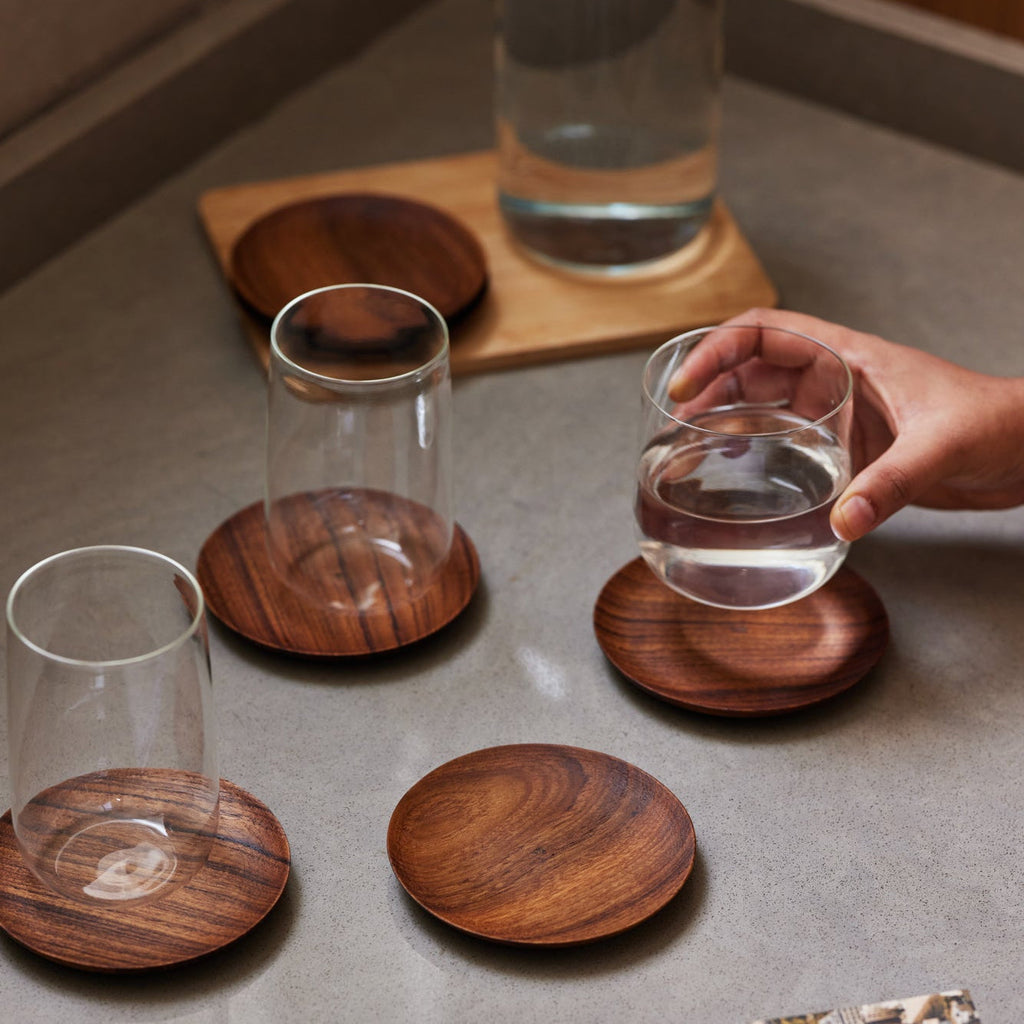 Tall Cremini Tumbler (Set of 4)