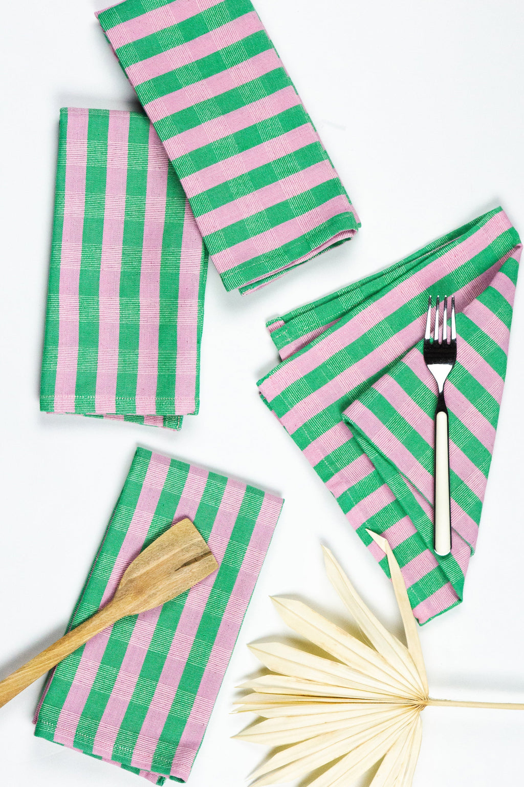Archive NY Flora Stripe Napkins (Set of 4)