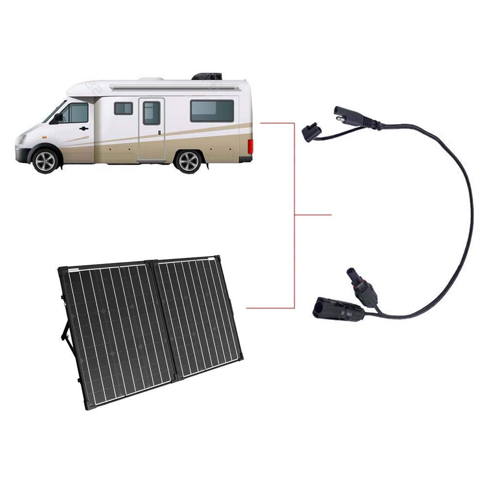 ACOPOWER Solar Panel Connector - SAE Adapter