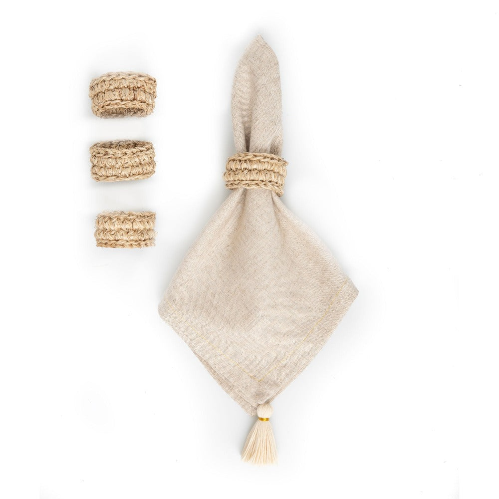 Spiral Napkin Rings (Set of 4)