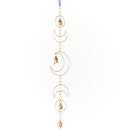 Indukala Large Moon Phase Bell Wind Chime