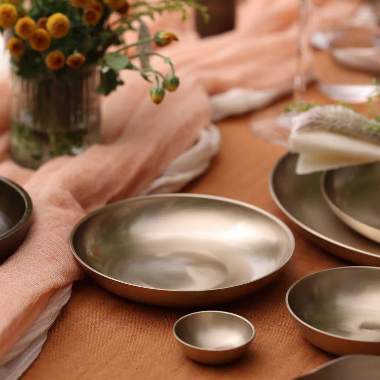 Bronze Kansa Dip Bowl (Set of 4)