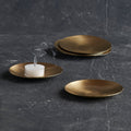 Artisan Brass Plates - Extra Small (Set of 6)