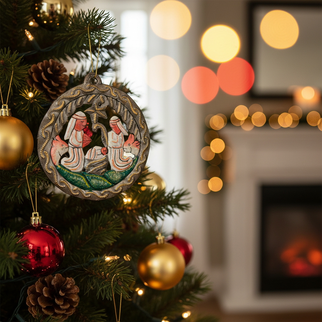 Natal Night Ornament