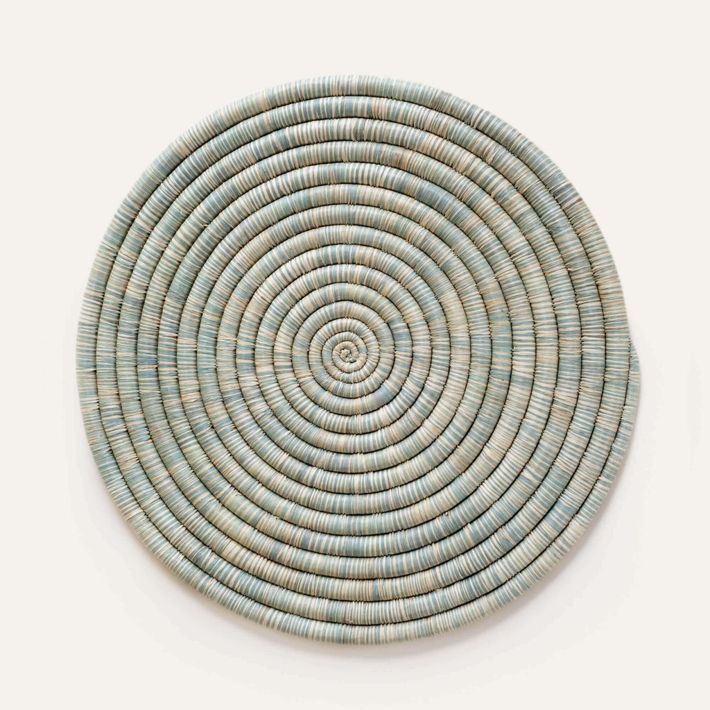 Mixed Raffia Platter