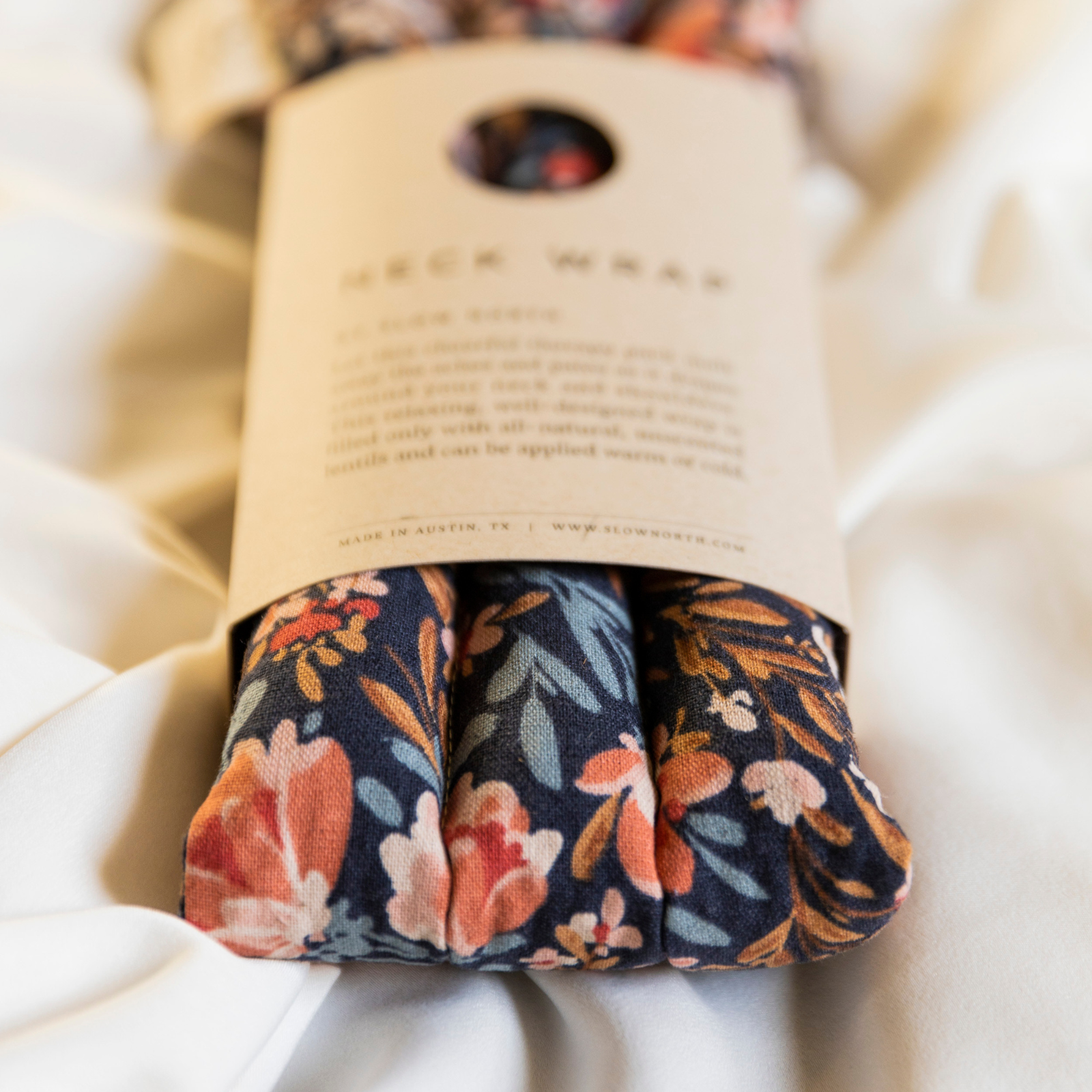 Pom Blossom Neck Wrap