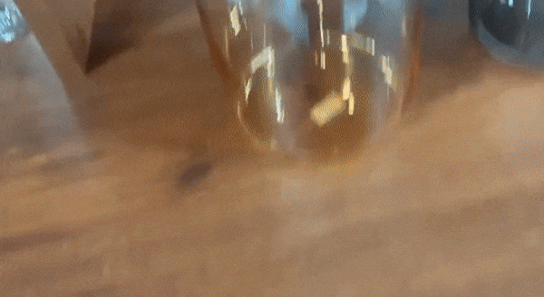 Amber Thermo Glass Teapot 32 Fl oz | High temperature and shock resistant