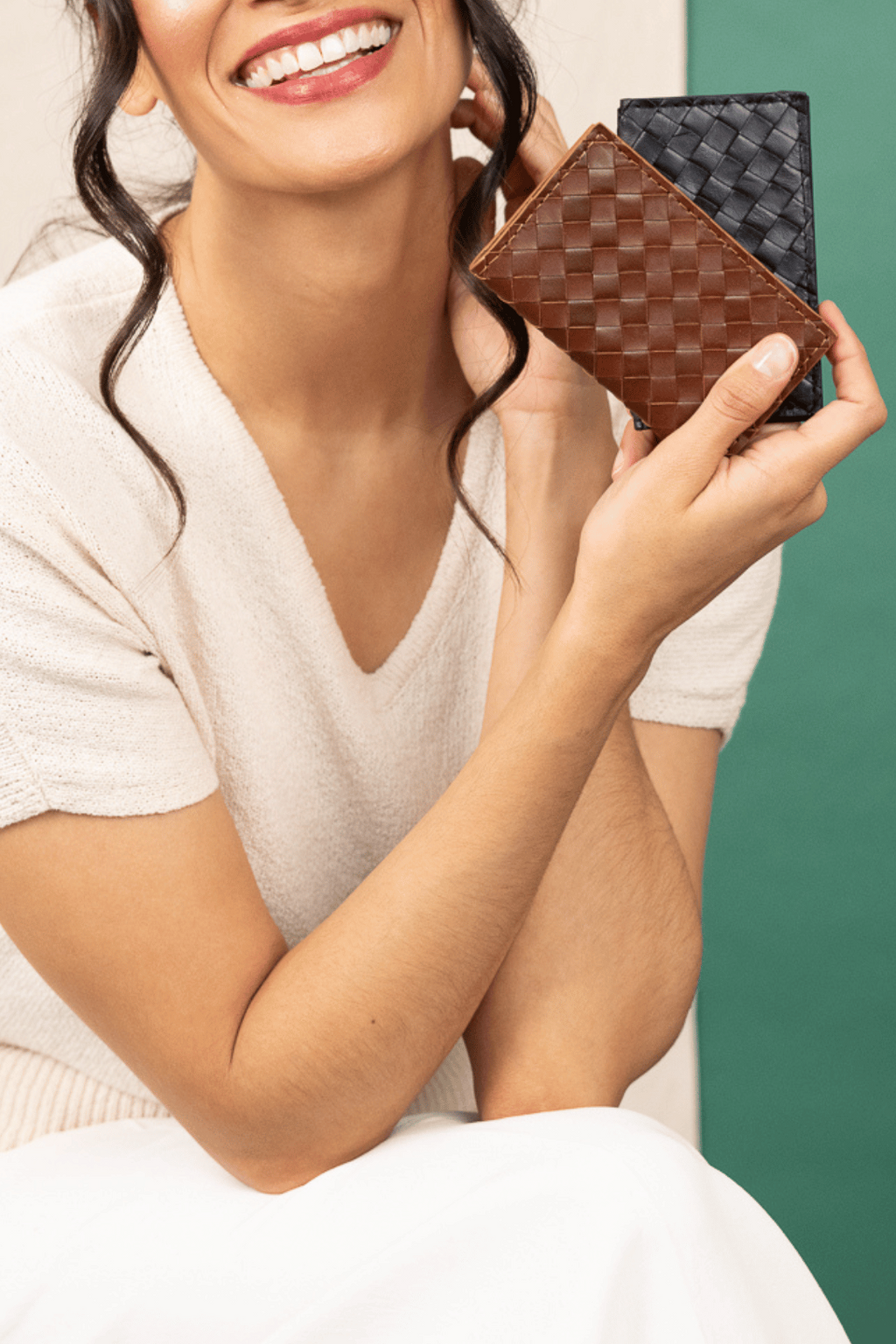 Woven Card Holder