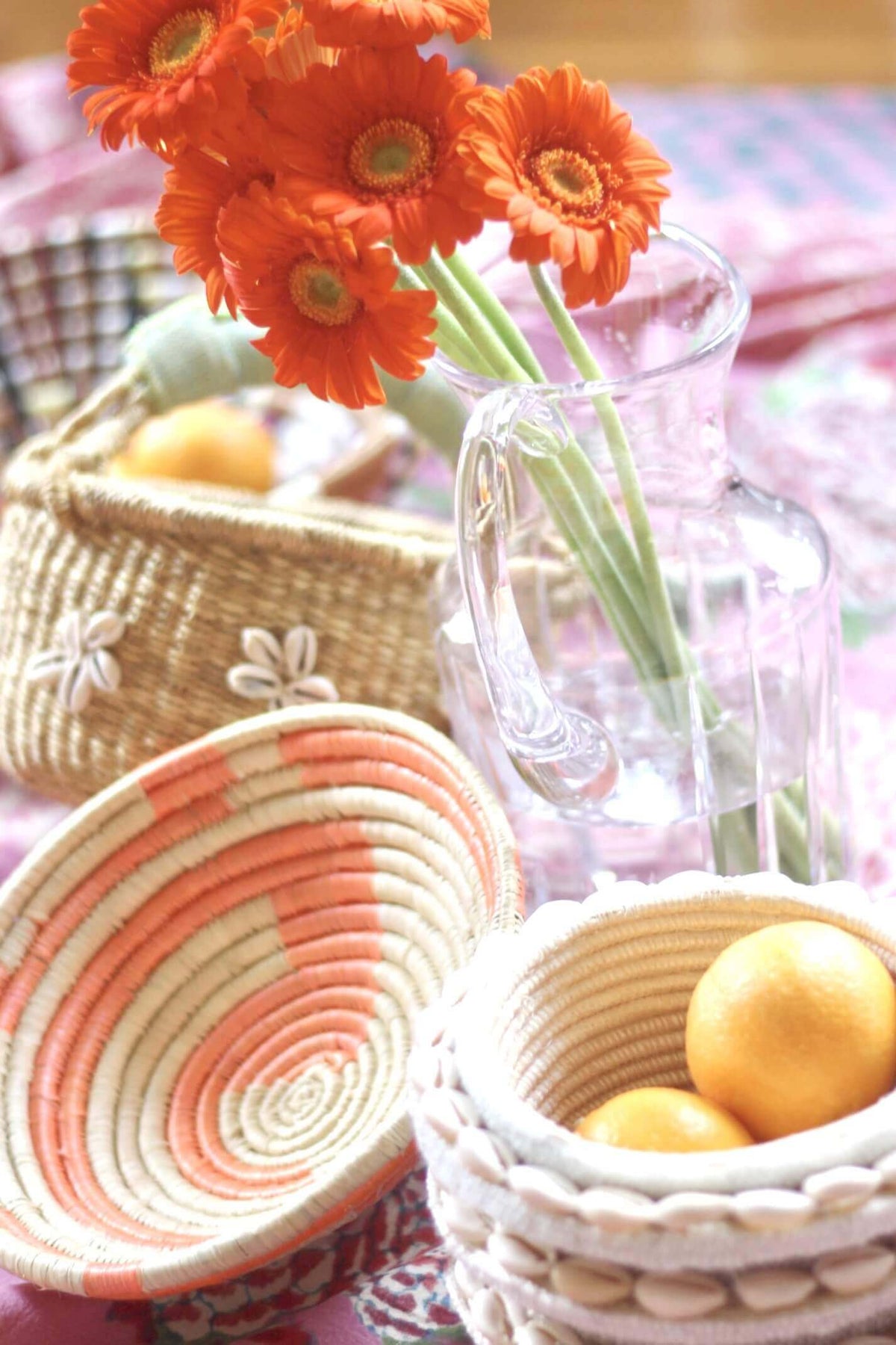 Mini Plateau Basket Orange