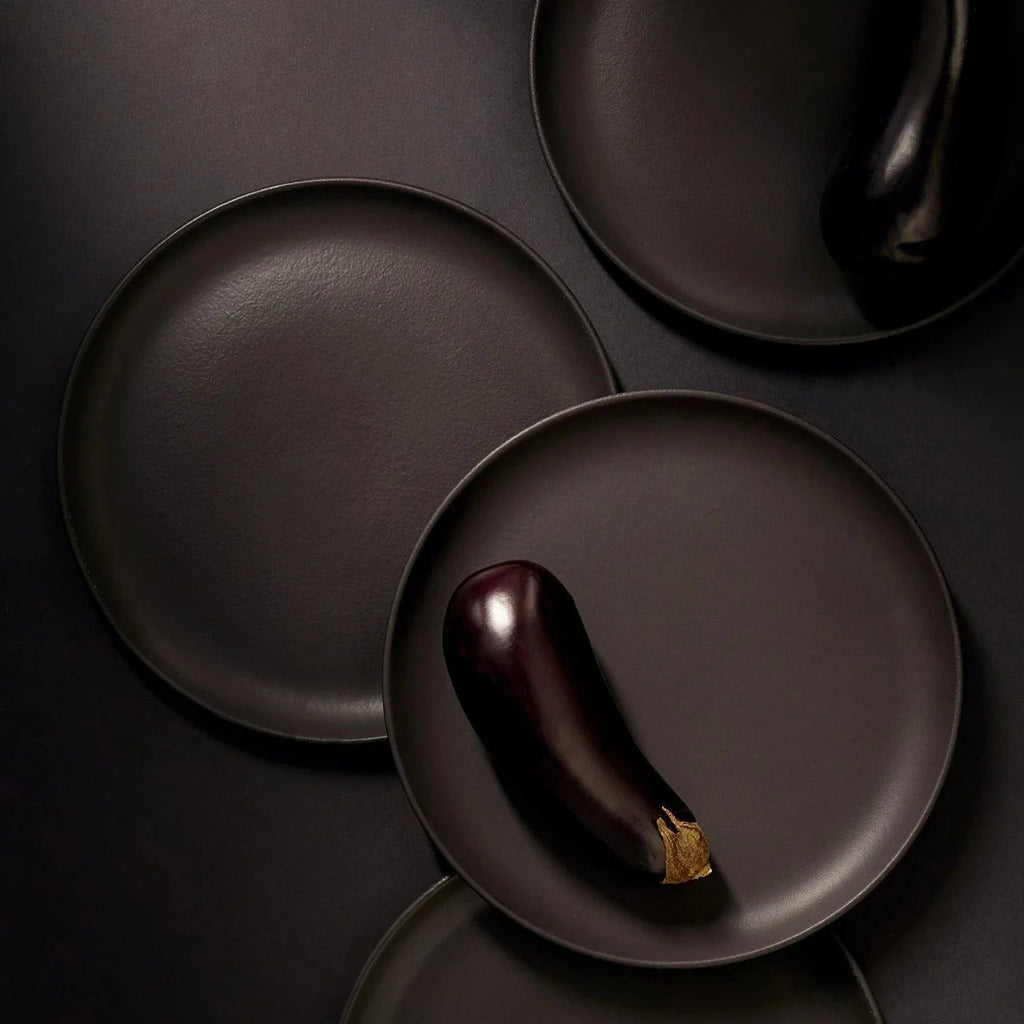 Tunisian Dinner Plate - Matte Black