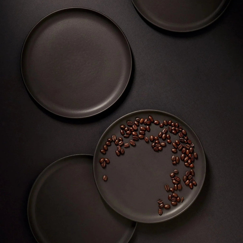 Tunisian Dinner Plate - Matte Black