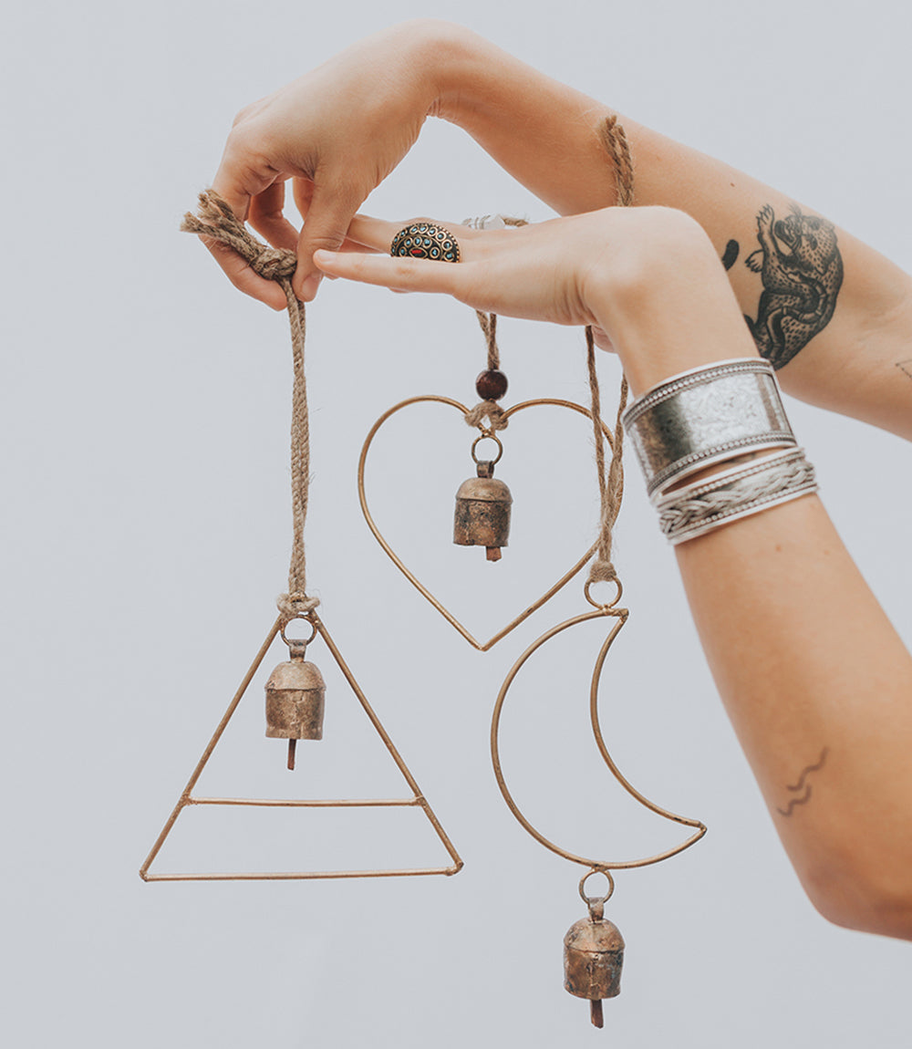 Air Element Moon Bell Wind Chime