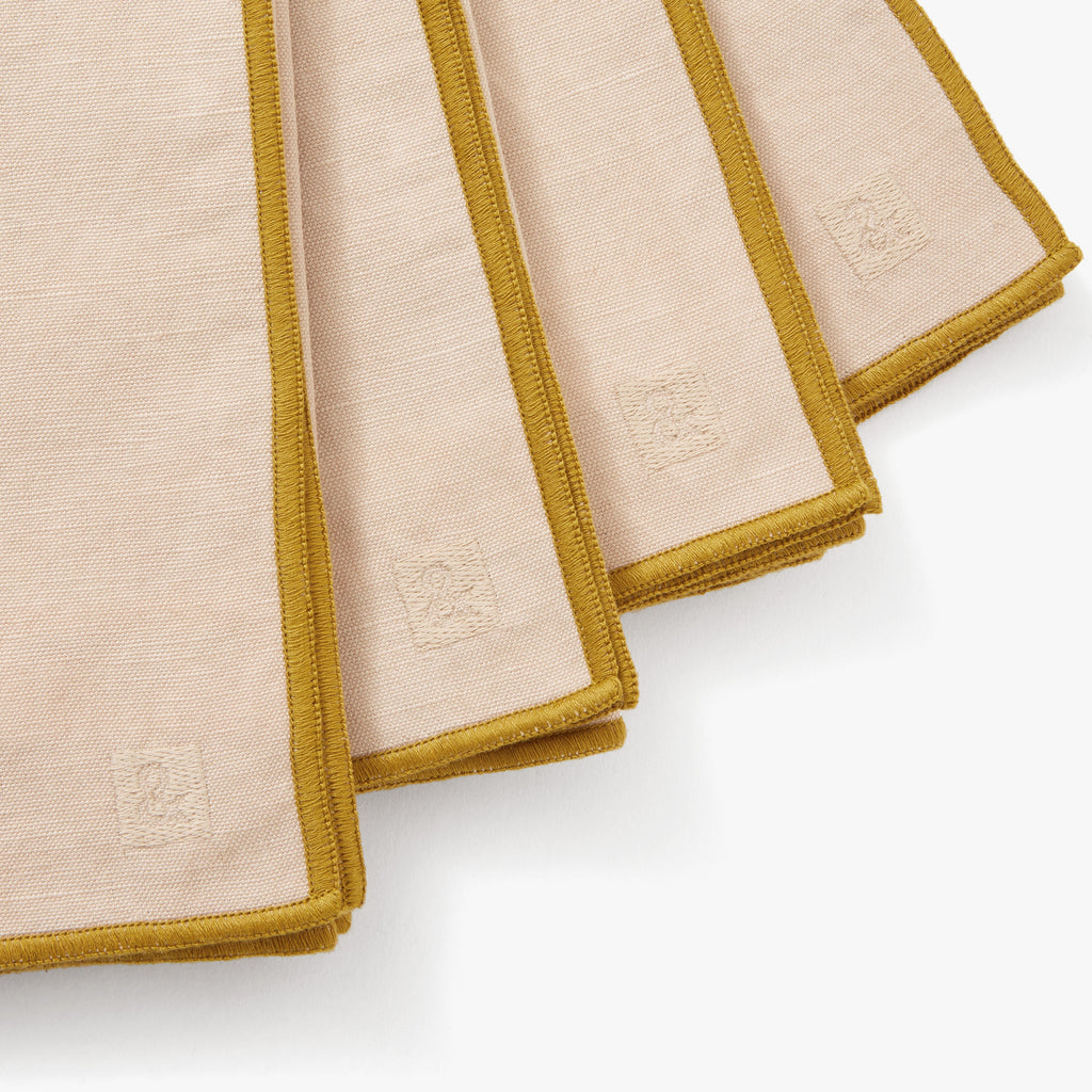 Cloth Napkins - Oat (Set of 4)