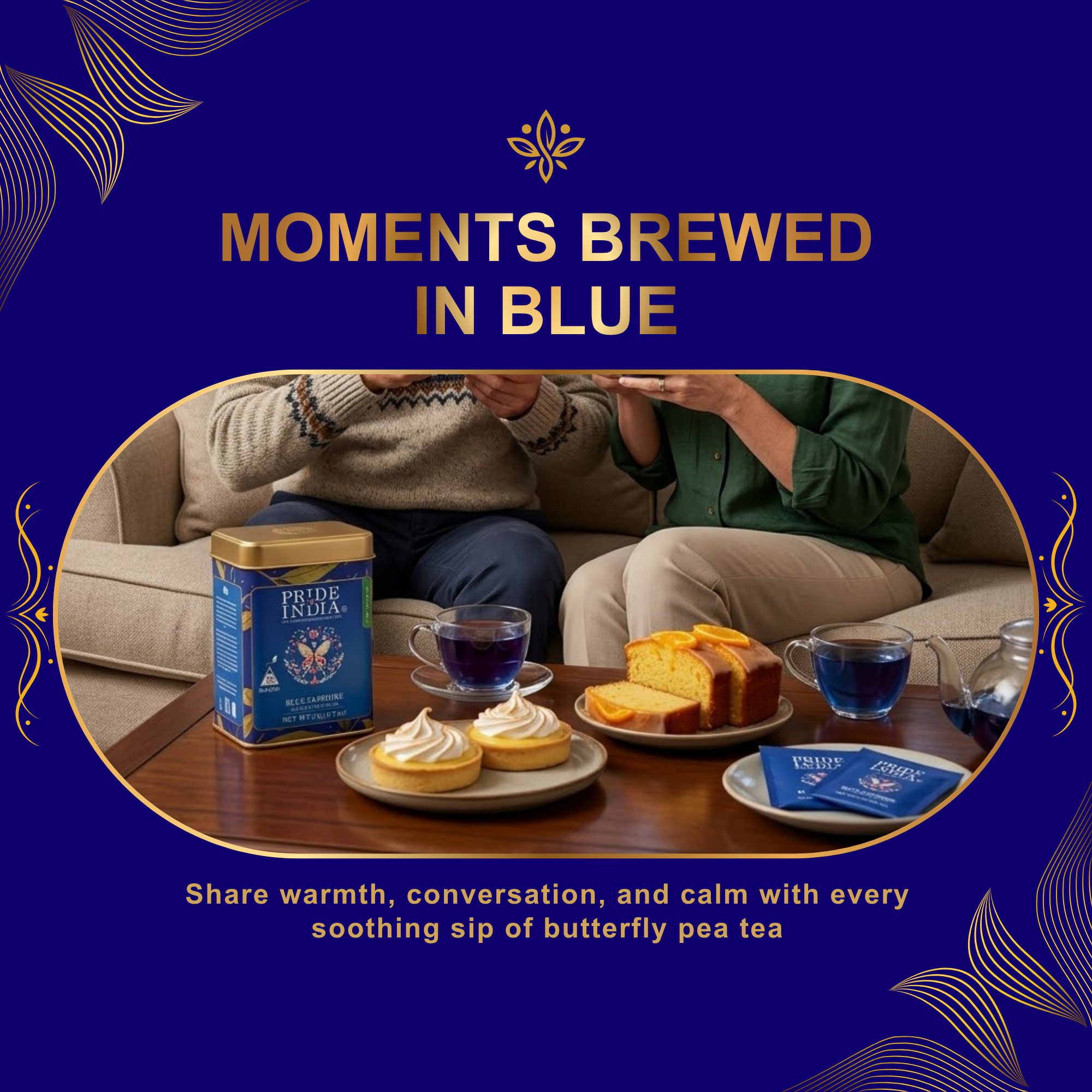 Blue Sapphire Butterfly Pea Bliss Tea Bags