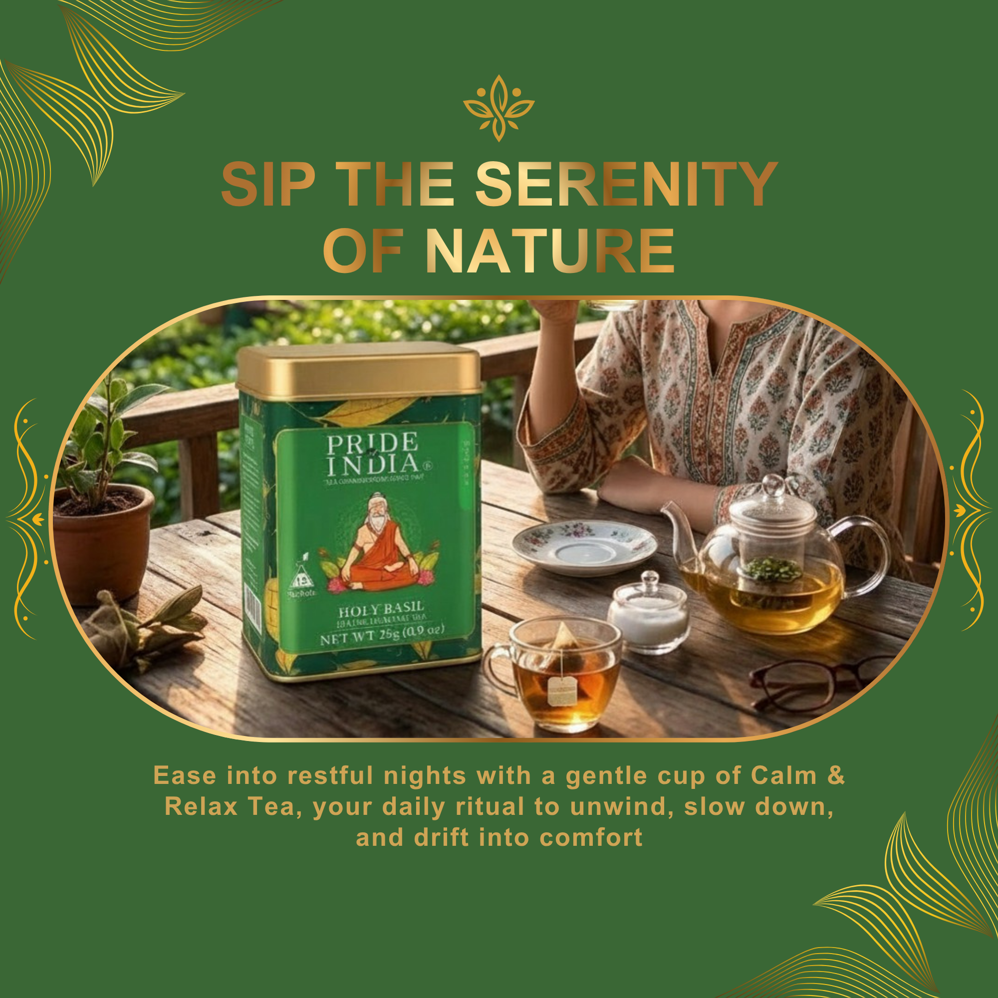 Holy Basil Divine Healing Tea Bags