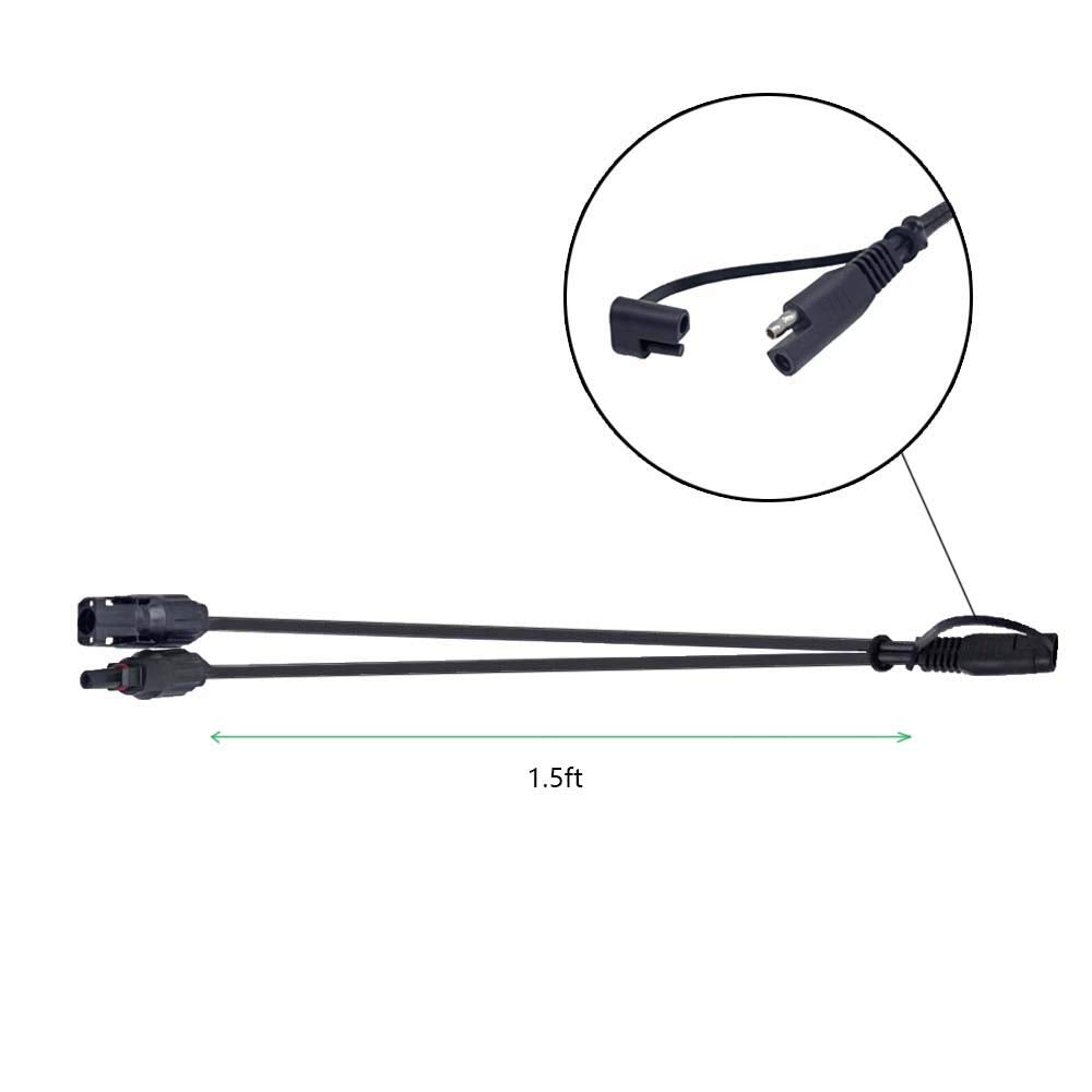 ACOPOWER Solar Panel Connector - SAE Adapter