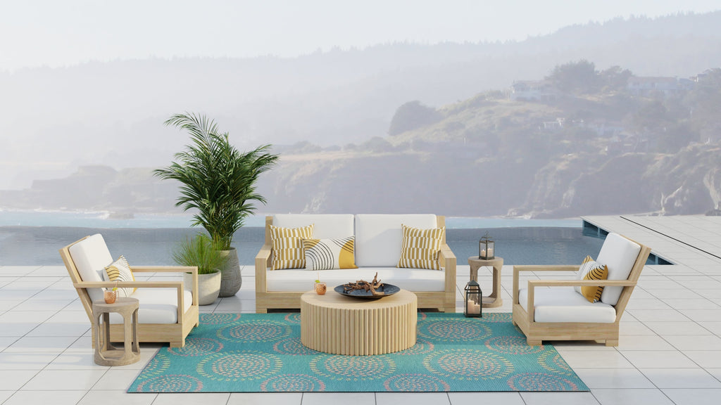 Molly Teal & Red Rug