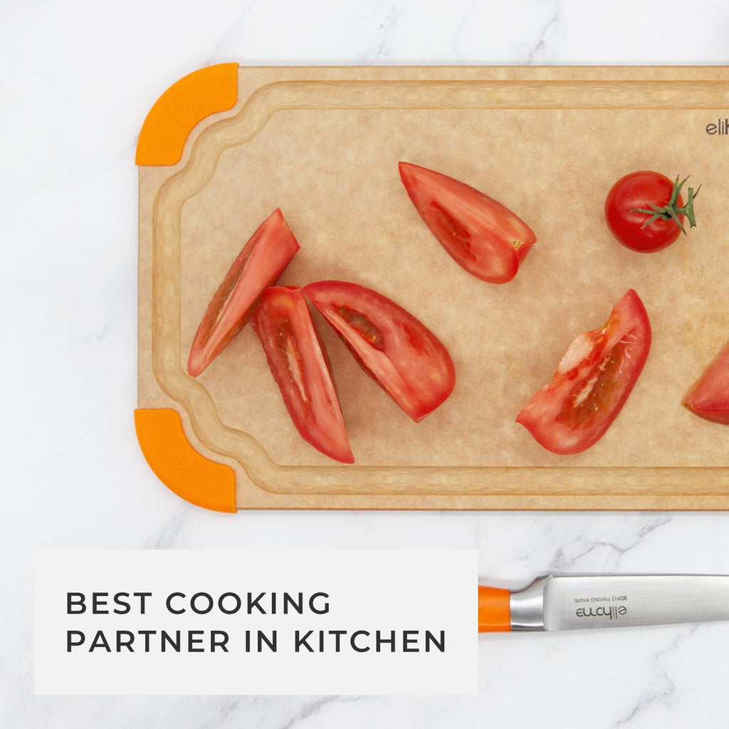 Premium Series Cutting Board - Non Slip & Color Code - Small (7 x 10 x 1/4)