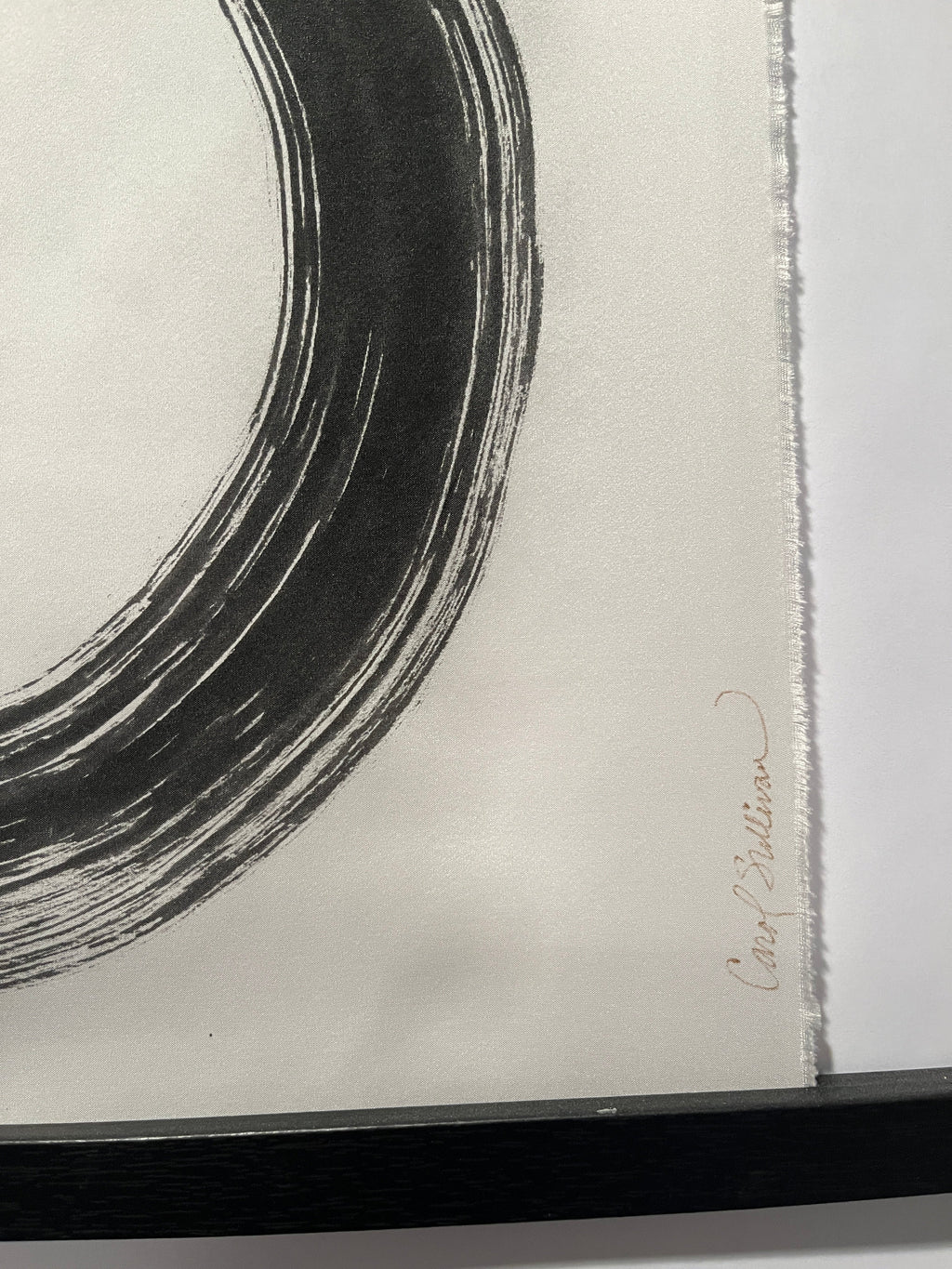 Painting on Silk - Zen Circle (Enzo)
