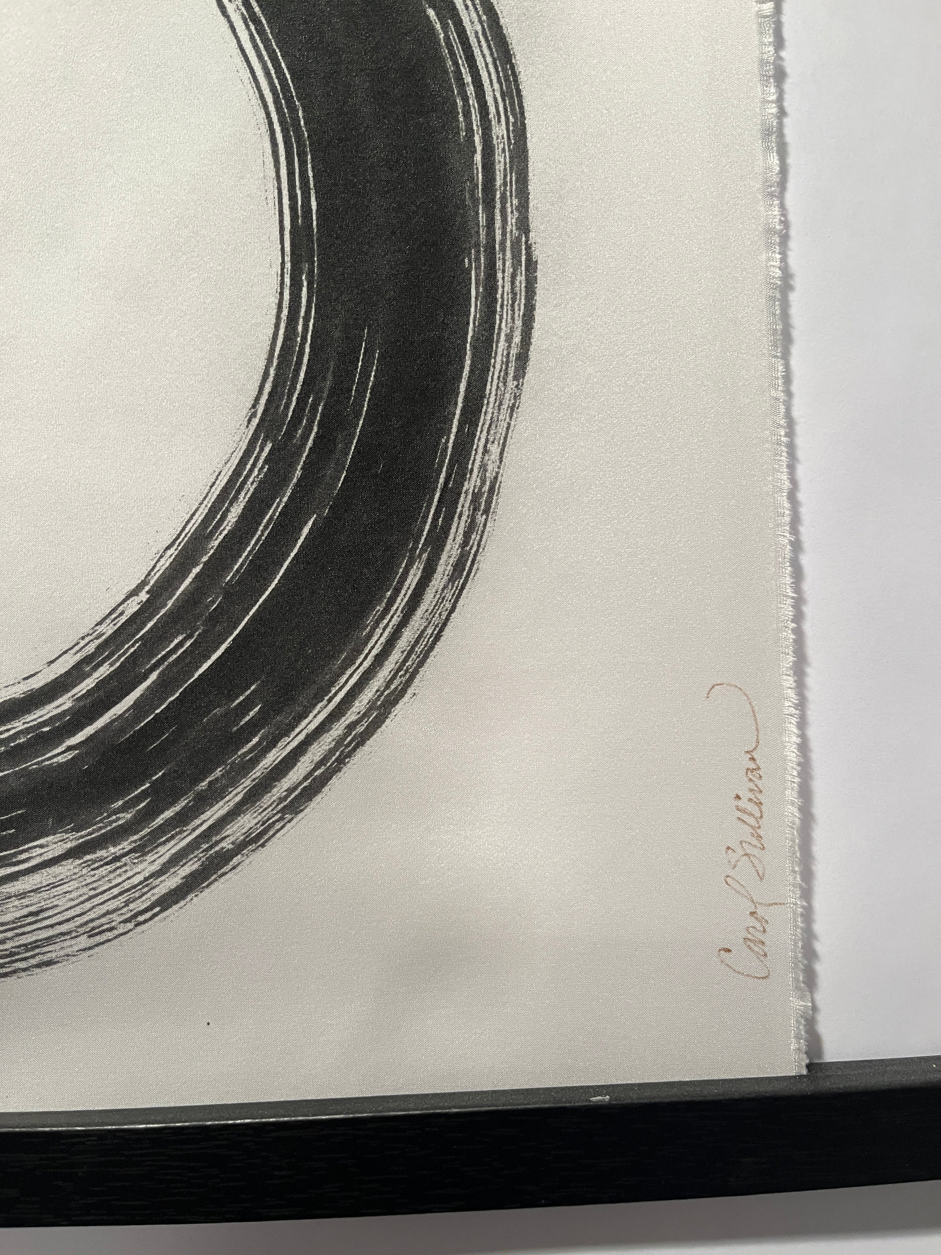 Painting on Silk - Zen Circle (Enzo)