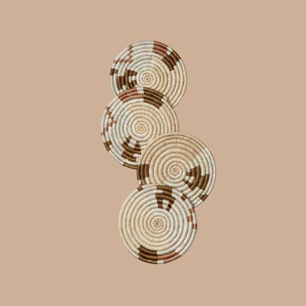 Mixed Abstract Form Coasters (Set of 4)