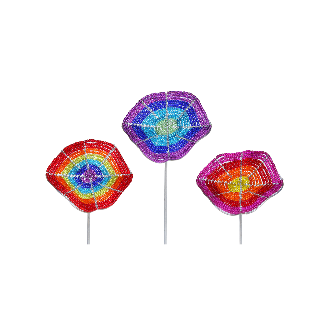 Wavy Flower Pot Stake (Assortment of 3)