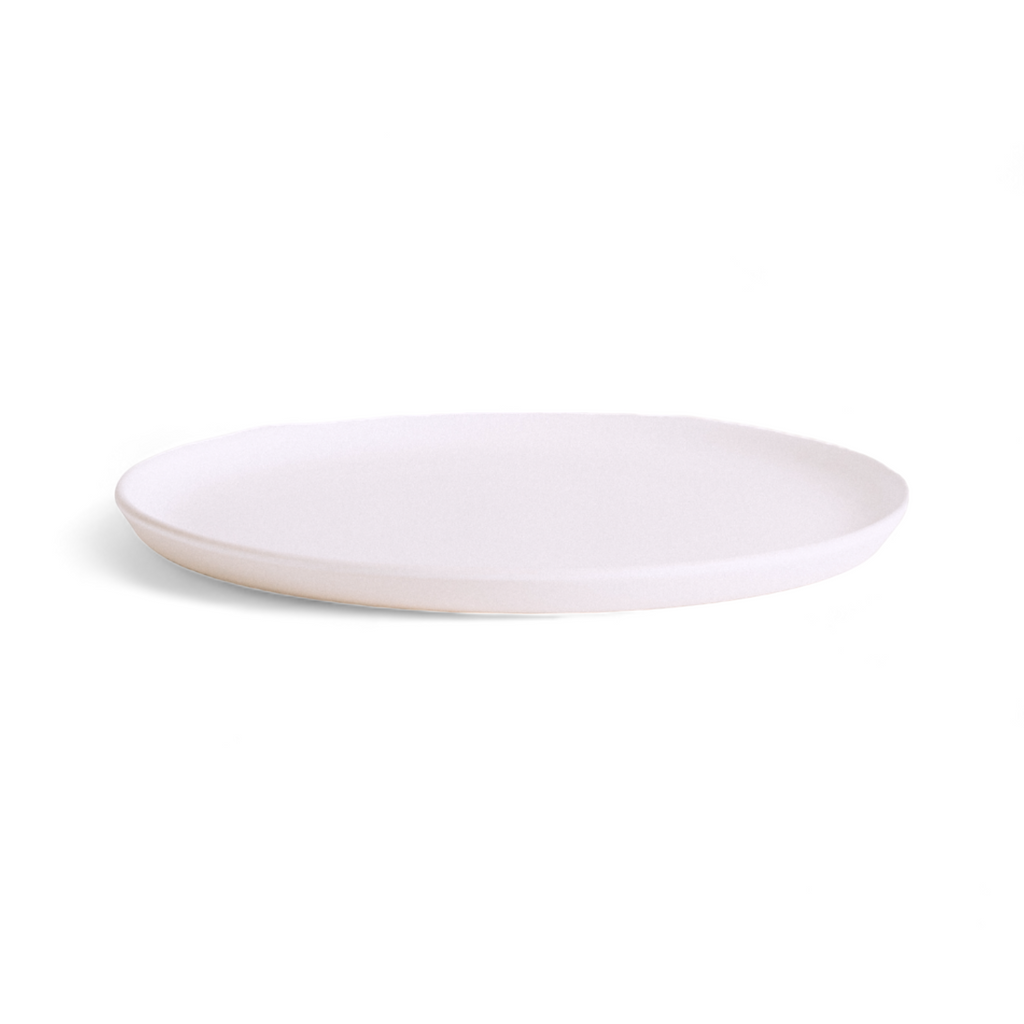 Tunisian Dinner Plate - Matte White
