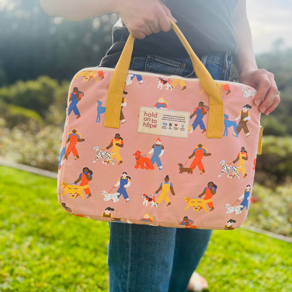 'Girl's Best Friend' Laptop Case