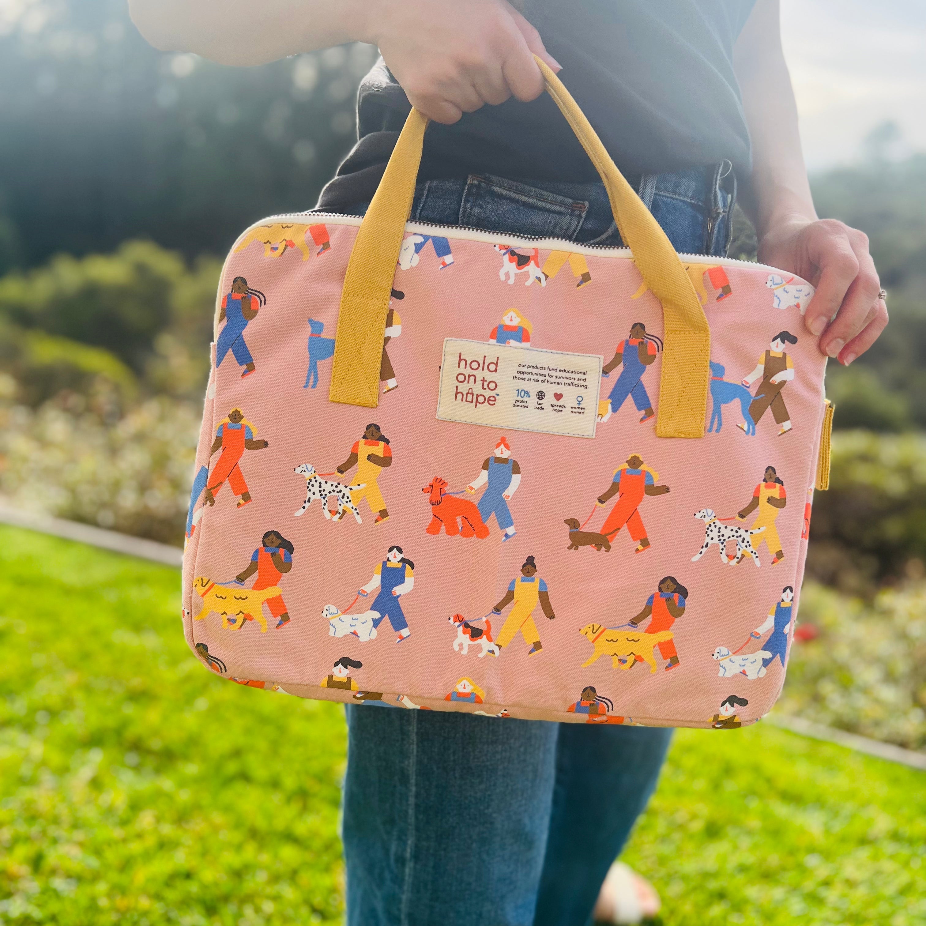 'Girl's Best Friend' Laptop Case