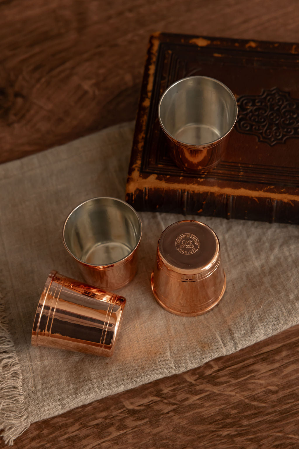 Vintage Inspired Shot Glass (Set of 4)