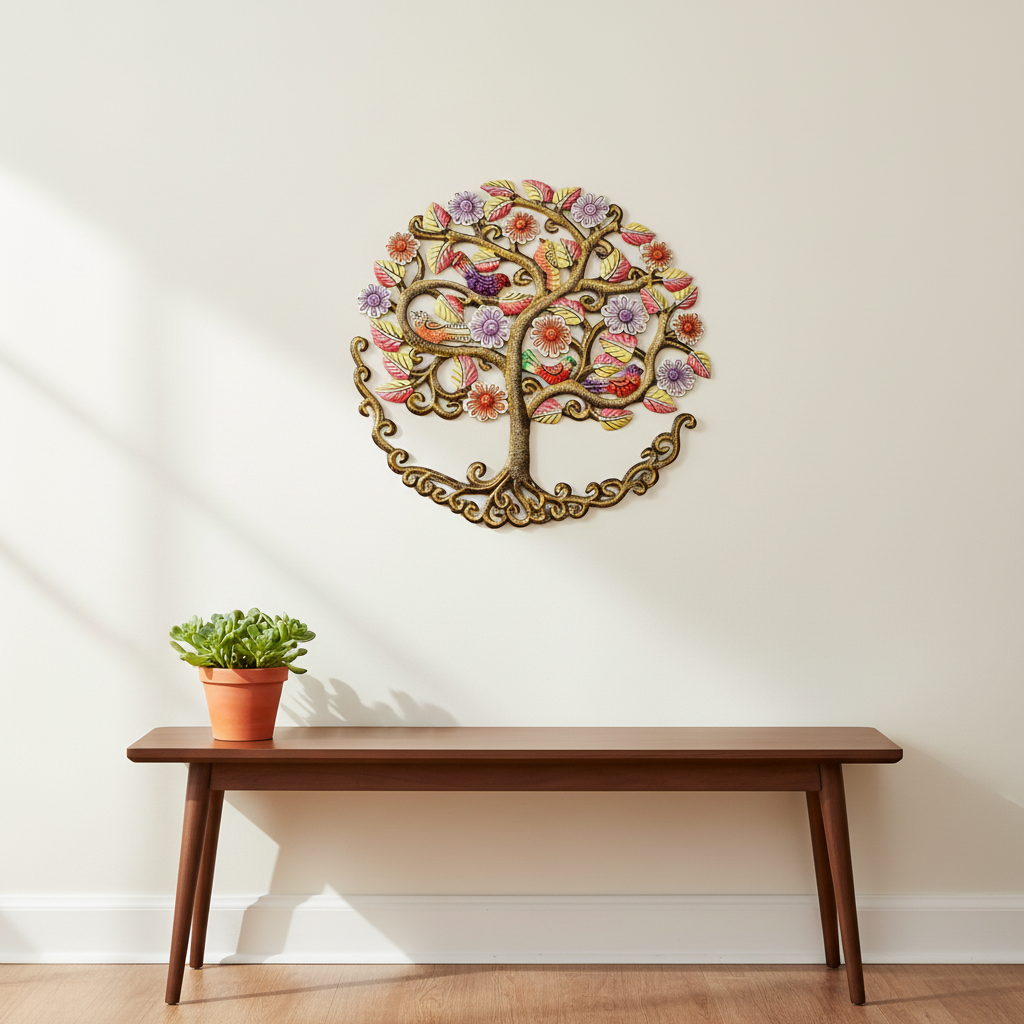 Painted Admiring Tree