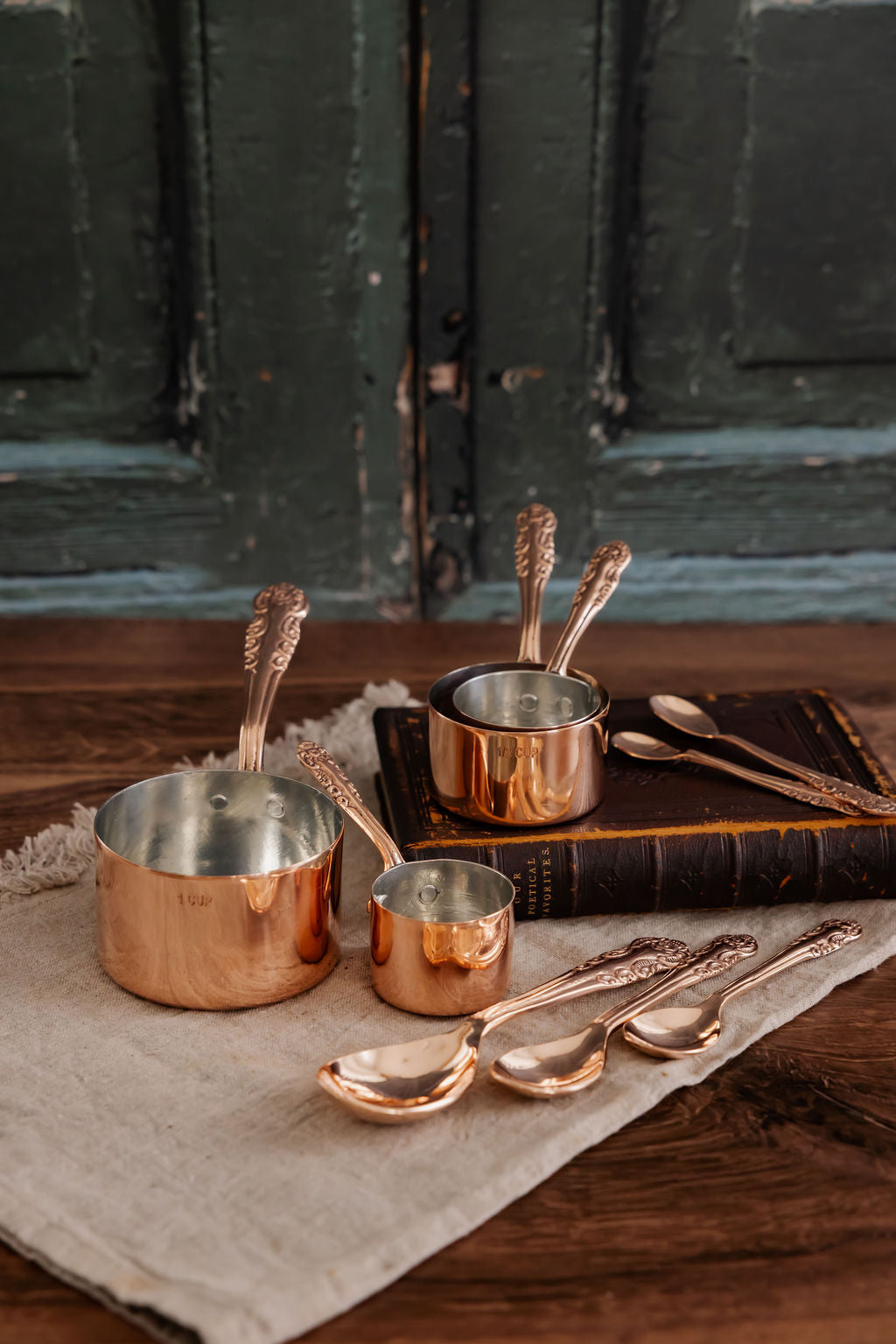 Vintage Inspired Measuring Cups (Set of 4)